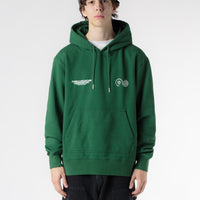 Purple Mountain Observatory Core Logo Hoodie - Eden thumbnail