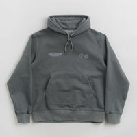 Purple Mountain Observatory Core Logo Hoodie - Garment Dye Slate thumbnail