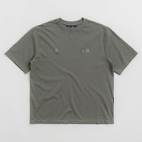 Purple Mountain Observatory Globe T-Shirt - Grey thumbnail