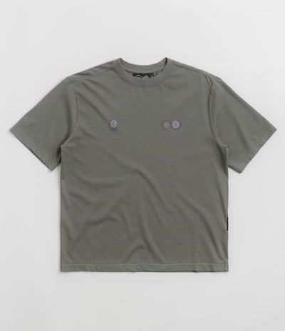 Purple Mountain Observatory Globe T-Shirt - Grey