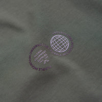 Purple Mountain Observatory Globe T-Shirt - Grey thumbnail