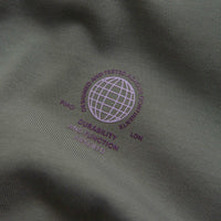 Purple Mountain Observatory Globe T-Shirt - Grey thumbnail