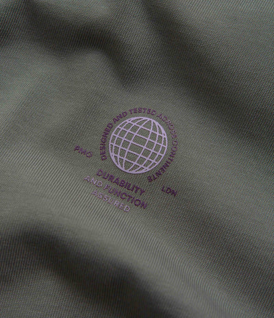 Purple Mountain Observatory Globe T-Shirt - Grey