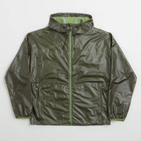 Purple Mountain Observatory Heatreactive Breeze Jacket - Khaki / Lime thumbnail