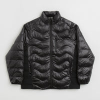 Purple Mountain Observatory Waves Light Puffer Jacket - Black thumbnail