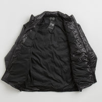 Purple Mountain Observatory Waves Light Puffer Jacket - Black thumbnail