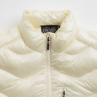 Purple Mountain Observatory Waves Light Puffer Jacket - Ecru thumbnail