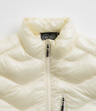 Purple Mountain Observatory Waves Light Puffer Jacket - Ecru