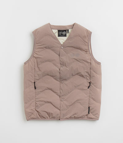 Purple Mountain Observatory Waves Ripstop Vest - Putty