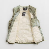 Purple Mountain Observatory Waves Tie Dye Vest - Camo thumbnail