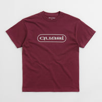 Quasi Boomerang T-Shirt - Burgundy thumbnail