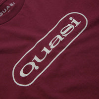 Quasi Boomerang T-Shirt - Burgundy thumbnail