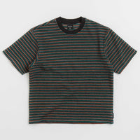 Quasi Sync Striped T-Shirt - Black thumbnail