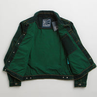 Rassvet Lined Denim Jacket - Green thumbnail