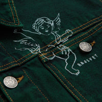 Rassvet Lined Denim Jacket - Green thumbnail