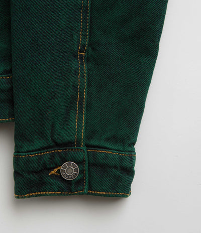 Rassvet Lined Denim Jacket - Green