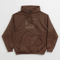 Rassvet Logo Hoodie - Brown thumbnail