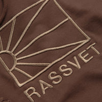 Rassvet Logo Hoodie - Brown thumbnail