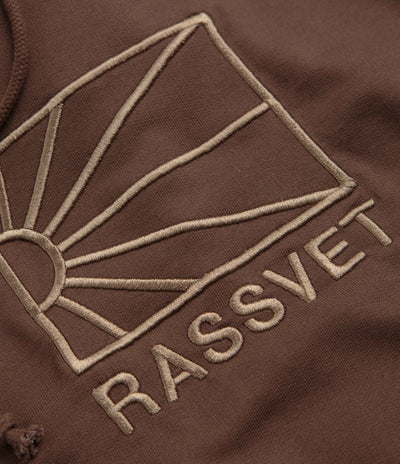 Rassvet Logo Hoodie - Brown