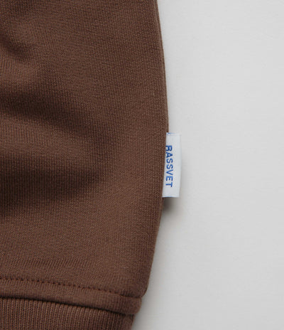 Rassvet Logo Hoodie - Brown