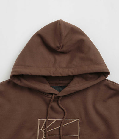 Rassvet Logo Hoodie - Brown