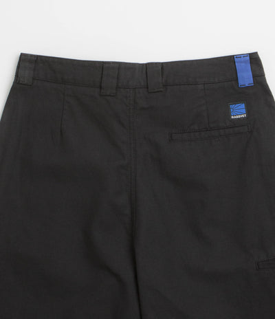 Rassvet Pleated Work Shorts - Black