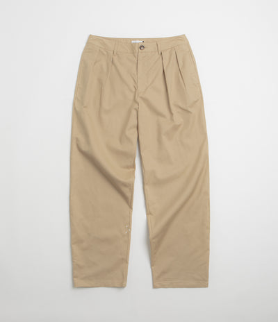 Pop Trading Company Hewitt Suit Pants - White Pepper