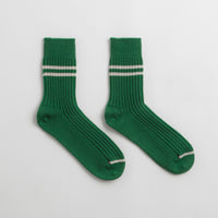 RoToTo Merino Lambswool Socks - Green thumbnail