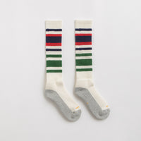 RoToTo Multi Oldschool Socks - Navy / Red thumbnail