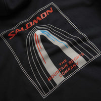 Salomon Bow Graphic Hoodie - Deep Black thumbnail