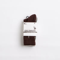 Salomon Everyday Crew Socks (3 Pack) - Silver Cloud / Sedona Sage / French Roast thumbnail