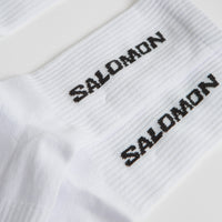 Salomon Everyday Crew Socks (3 Pack) - White / White / White thumbnail