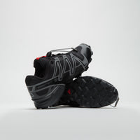 Salomon Speedcross 3 GTX Shoes - Black / Asphalt / Flame Scarlet thumbnail