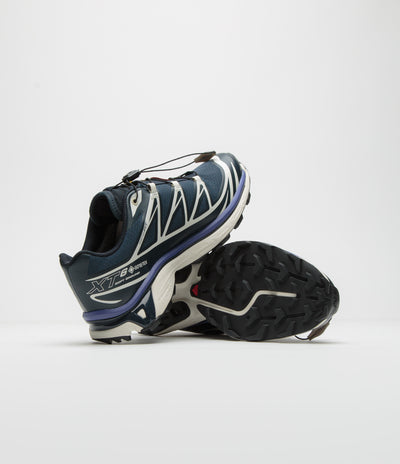 Salomon XT-6 GTX Shoes - Carbon / Vanilla Ice / Liberty