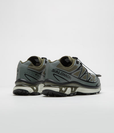 Salomon XT-6 GTX Shoes - Olive Night / Sedona Sage / Black