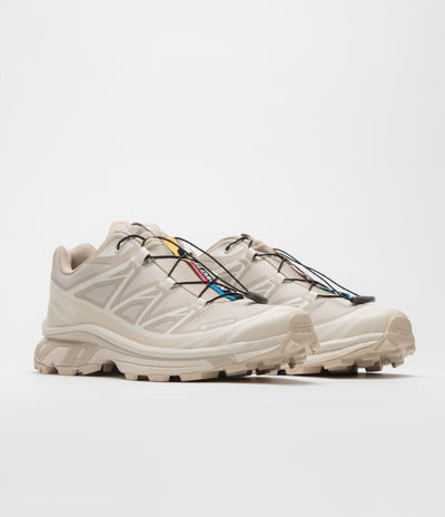 Salomon XT-6 GTX Shoes - Oxford Tan / Almond Milk / Safari