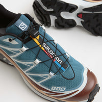 Salomon XT-6 Shoes - Aegean Blue / Tortoise Shell / Hazelnut thumbnail