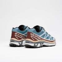 Salomon XT-6 Shoes - Aegean Blue / Tortoise Shell / Hazelnut thumbnail