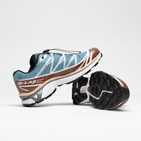 Salomon XT-6 Shoes - Aegean Blue / Tortoise Shell / Hazelnut thumbnail