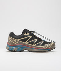 Salomon XT-6 Shoes - Black / Falcon / Cow Hide