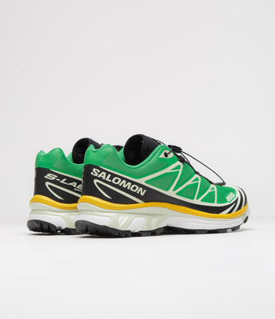 Salomon XT-6 Shoes - Bright Green / Black / Sulphur