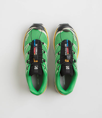 Salomon XT-6 Shoes - Bright Green / Black / Sulphur