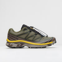 Salomon XT-6 Shoes - Olive Night / Black / Sulphur thumbnail