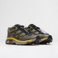 Salomon XT-6 Shoes - Olive Night / Black / Sulphur thumbnail