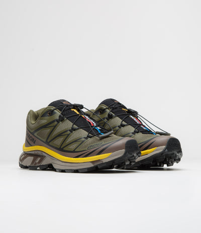 Salomon XT-6 Shoes - Olive Night / Black / Sulphur