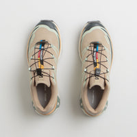 Salomon XT-6 Shoes - Oxford Tan / Carbon / Clearly Aqua thumbnail