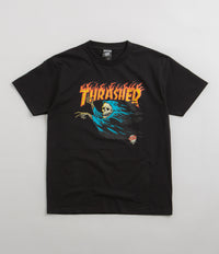 Santa Cruz x Thrasher O'Brien Reaper T-Shirt - Black