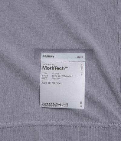 Satisfy MothTech T-Shirt - Aged Quicksilver