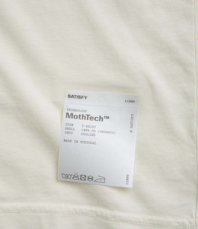 Satisfy MothTech T-Shirt - Off White