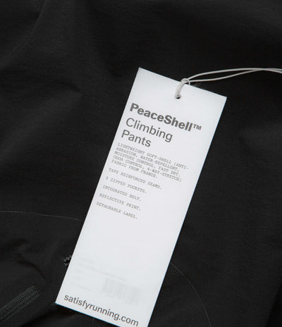 Satisfy PeaceShell Technical Climb Pants - Black